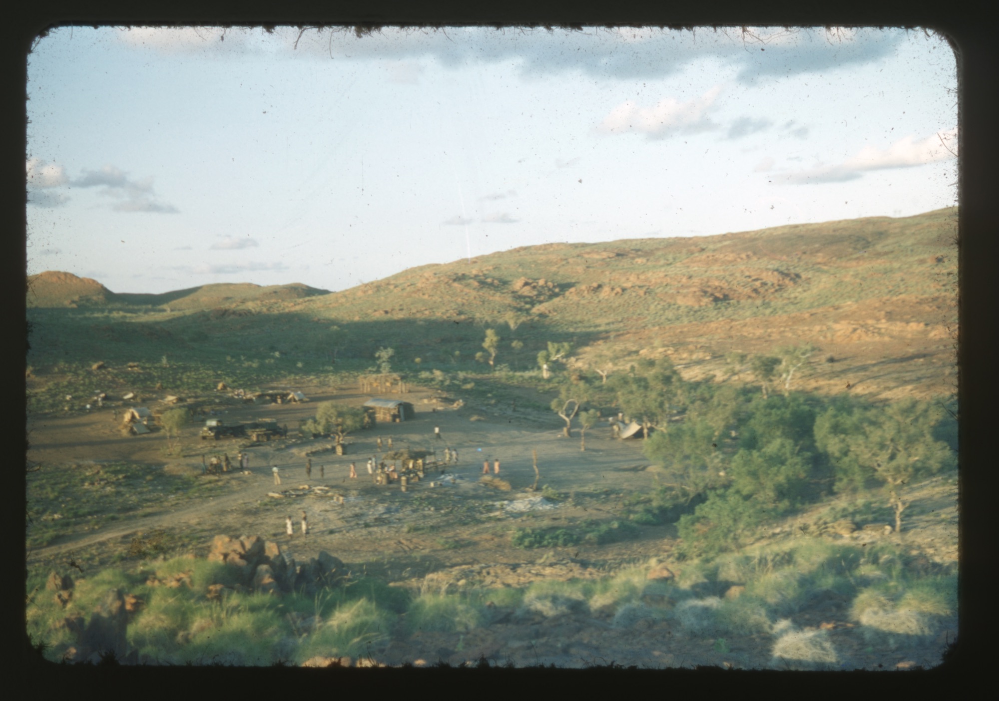 Native Mining Camp at Pilgangoora 1953