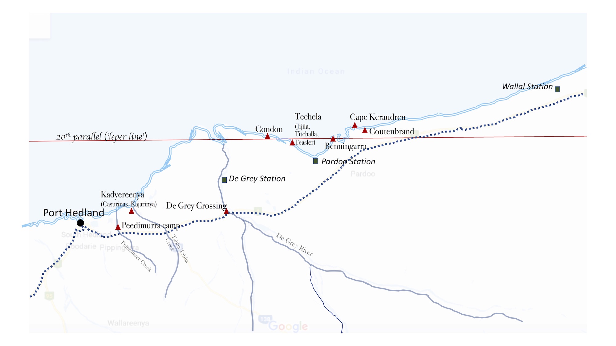 Map of Seed and Shelling Camps